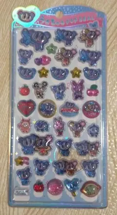 うるちゅるポップシール ナカムラくん エンジェルブルー