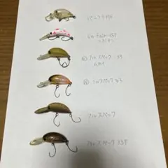 エリアトラウト　管釣り　クランクベイトのサムネイル