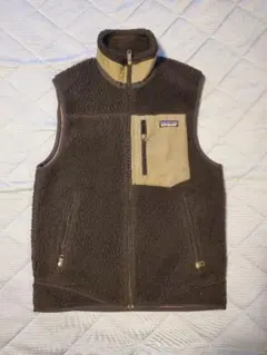 00s Patagonia マイクロパフベスト 中綿ベスト オリーブ M メンズ