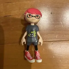 スプラトゥーン　食玩 トレーディングフィギュア 4.ボーイ(ネオンピンク)