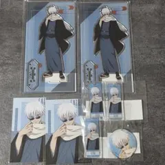 銀魂/坂田銀時(カンフー.サバゲー.コラボ)アクリルスタンド/名刺.トレ