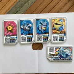 ポケモン 水ポケモンのカードセット レアカード1枚入り！バラ売り❌