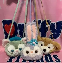 明*よ様 TDS ダッフィー＆ステラルー＆シェリーメイのパスケース（コインケース