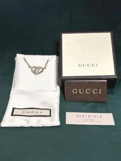 GUCCI インターロッキングG ハート ネックレスのサムネイル