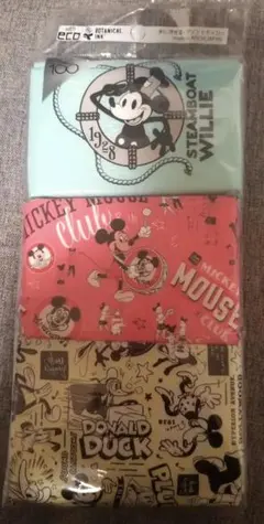 disney　100周年　 水に流せるポケットティシュ 9個入