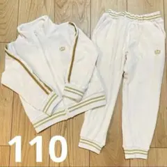 Babydoll セットアップ　ホワイト110サイズ