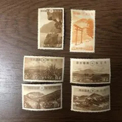 戦前銭単位切手 国立公園大山瀬戸 - メルカリ