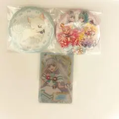 わんだふるぷりきゅあ！ キュアニャミー 缶バッジ カード 3個セット