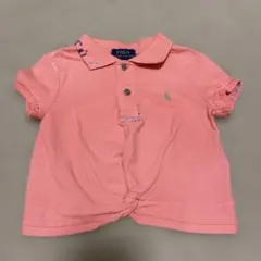 ポロラルフローレン ポロシャツ　4歳　ピンク　半袖