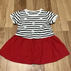 SIMPLE FREE ストライプ ワンピース 95