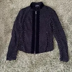 EMPORIO ARMANI ドット柄 ジップアップ ジャケットのサムネイル