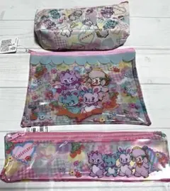 セリア　SWIMMER スイマー　ポーチ　ケース　3点　新品