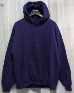 【古着】GILDAN　パープルフーディ　パーカー