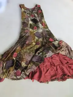 フラメンコドレス マルチカラー ベルベット