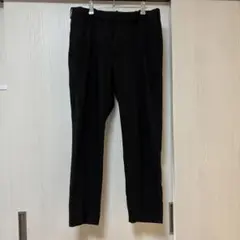②UNIQLO ユニクロ スマートアンクルパンツ ブラック メンズのサムネイル