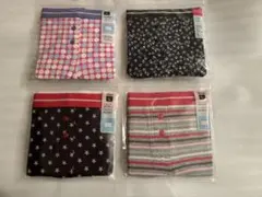 【新品】ユニクロ　ショーツ（ボクサー）Lサイズ4点セット