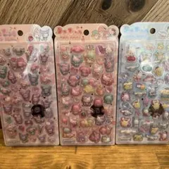 【国内正規品】サンリオ うるちゅるシール 3枚セット