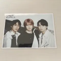 M!LK 25杯目 生写真 山中柔太朗 塩﨑太智 曽野舜太