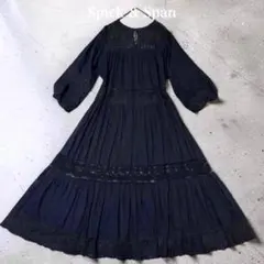 DAMA collection リバースアップリケワンピース インド綿 11R - メルカリ