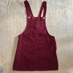 FOREVER 21 バーガンディ サロペット Mサイズ