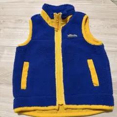 HOT BISCUITS ボアベスト 100cm ブルー イエロー