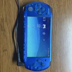 【商品説明の一読お願いいたします】PSP 3000 本体 青 ➕カセット1つ