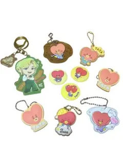BTS TATA アクリルキーホルダー 9個セット