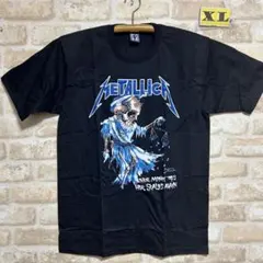 メタリカ　Metallica T シャツ　XLサイズ　管B05 スカル 天秤