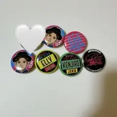 三代目JSB ミニ缶バッジ 6個セット / 岩田剛典 ELLY 山下健二郎