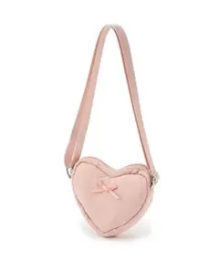 ★petit main★ ハート型ピンクポシェット