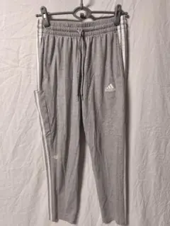 adidas スウェットパンツ ジョガー グレー 3ストライプ メンズ M