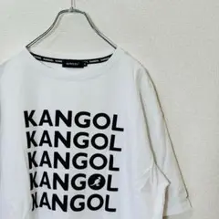 【KANGOL】 Tシャツ XLサイズ ホワイト カンゴール