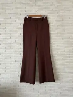 UNITED ARROWS センタープレスフレアパンツのサムネイル