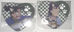 忍たま　ナンジャタウン　ハート缶バッジ