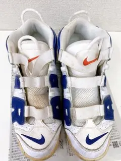 。AIR MORE UPTEMPO WHITE/DEEP ROYAL BLUE