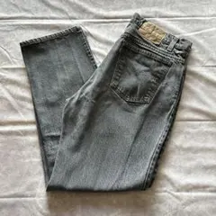 90s Levi's 40509 先染めブラックデニムUSA製 W36L30