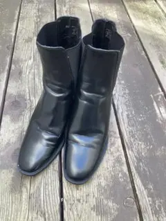 ZARA サイドゴアブーツ ブラック