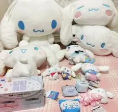【新品未使用タグ付】シナモロールぬいぐるみ雑貨まとめ売り☆１３点