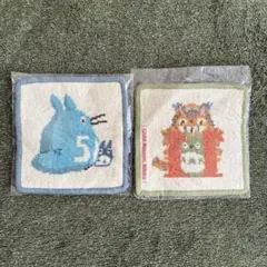 【未開封・限定品】三鷹の森ジブリ美術館 シェニール織コースター 2枚セットのサムネイル