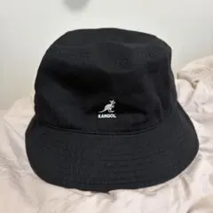 KANGOL ブラック バケットハット XL