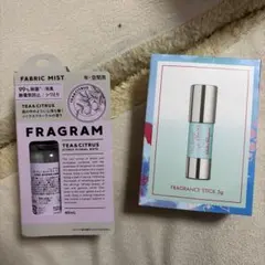 TEA & CITRUSファブリックミストとIncanto Charm