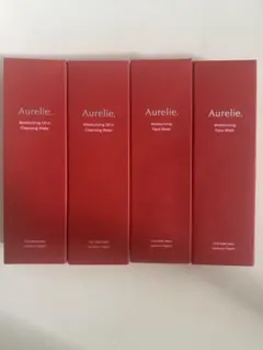 Aurelie クレンジングウォーター＆フェイスウォッシュ4本セット　オレリー