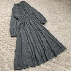 C•O•L•Z•A (S) 総柄 花柄 フレア ワンピース