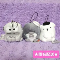 サンリオキャラクターズ モノトーン おすわり マスコット 7種セット