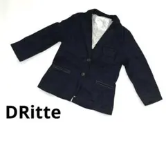 DRitte（ナノ•ユニバース）カジュアルブラックジャケット！