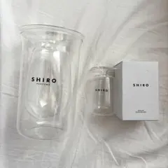 SHIRO パフュームディフューザー グラスベース2点セット