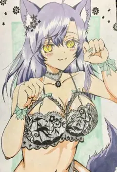 アナログイラスト オリジナル㊷