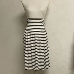 fairy マタニティスカート 涼感素材おなからくちんミティ丈フレアスカート