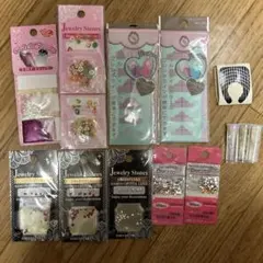 ネイルアートデコレーションセット 10点