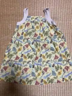 beams mini ノースリーブ キャンプ柄 イエローのサムネイル